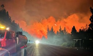 Incendio, represión y el desastre capitalista en el sur